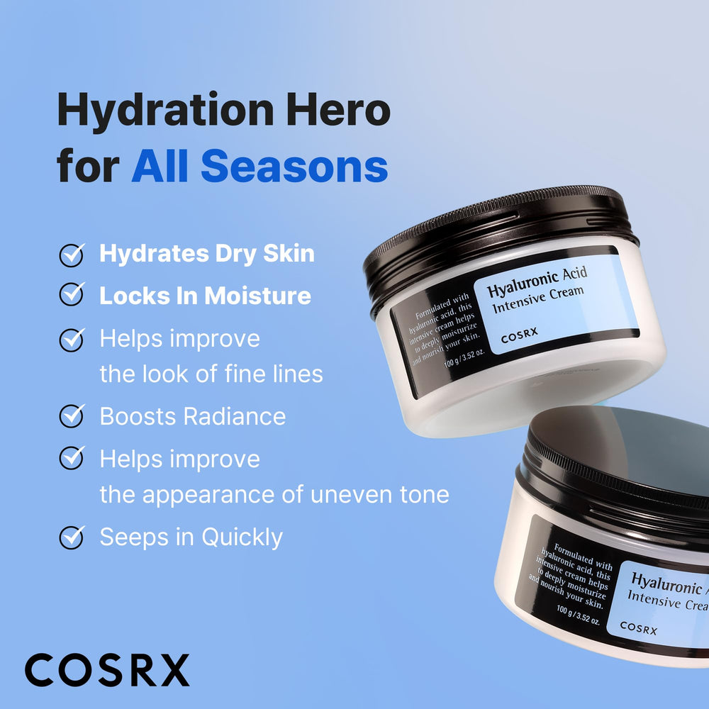 COSRX crema junto a una regla para mostrar tamaño y facilitar comparación
