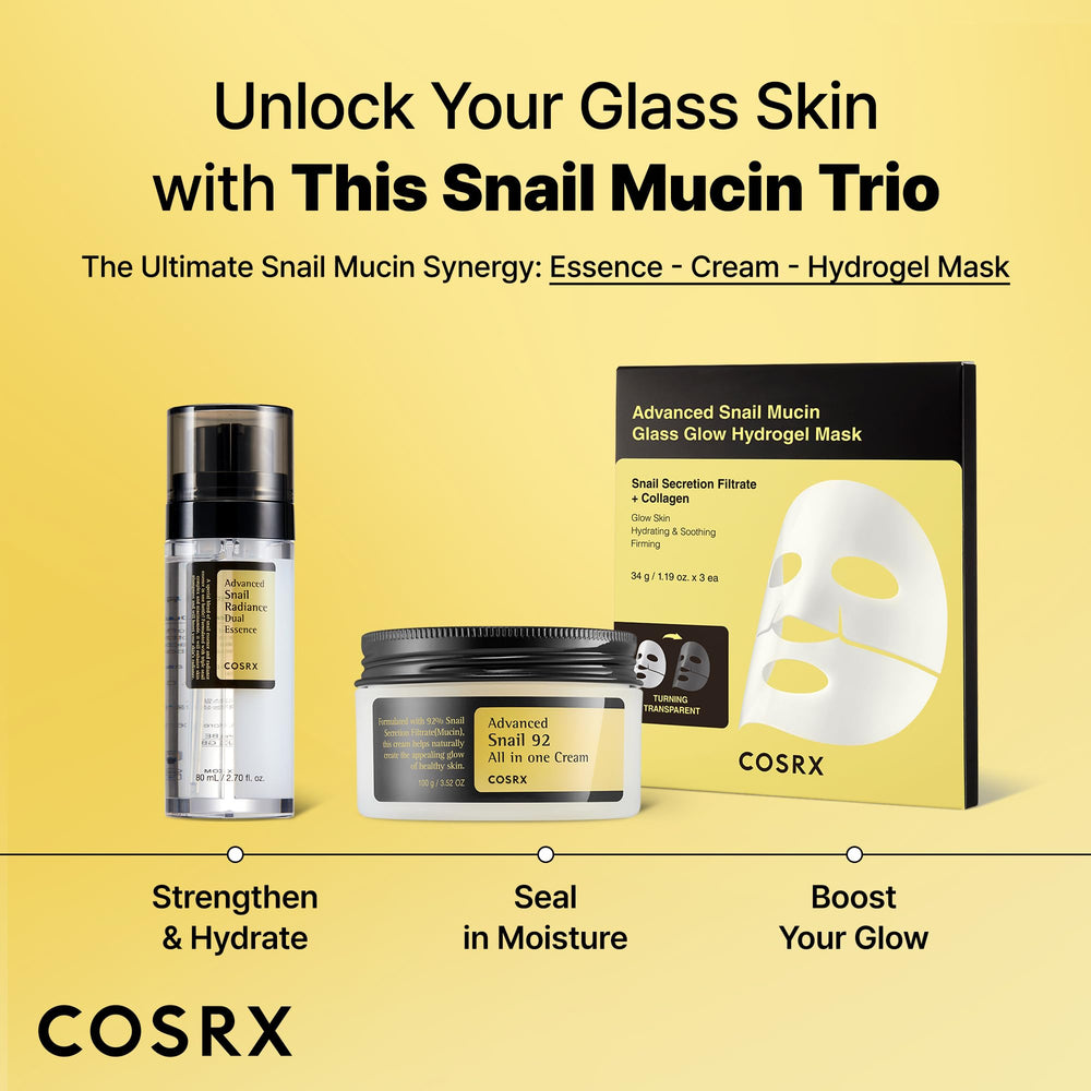 COSRX etiqueta con ingredientes clave para ver niacinamida y mucina