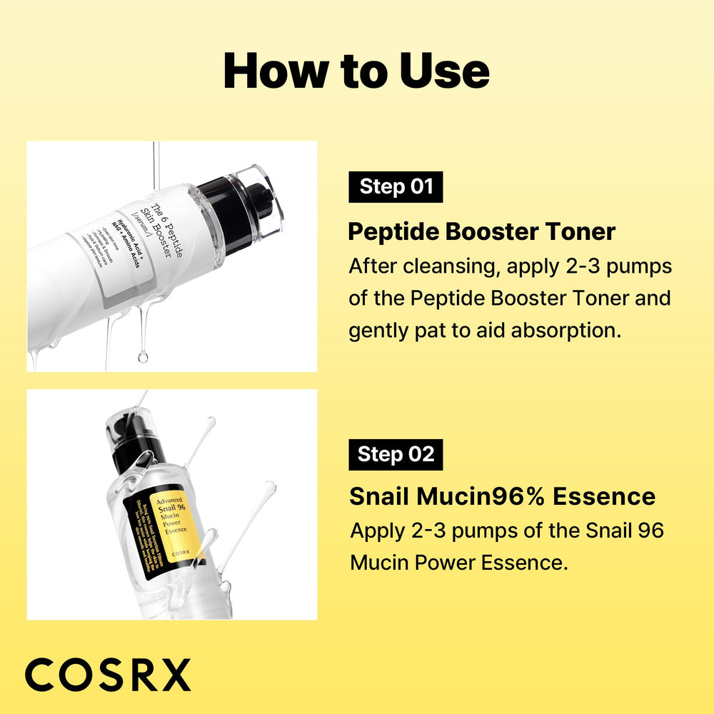 COSRX etiqueta con ingredientes clave que inspira confianza