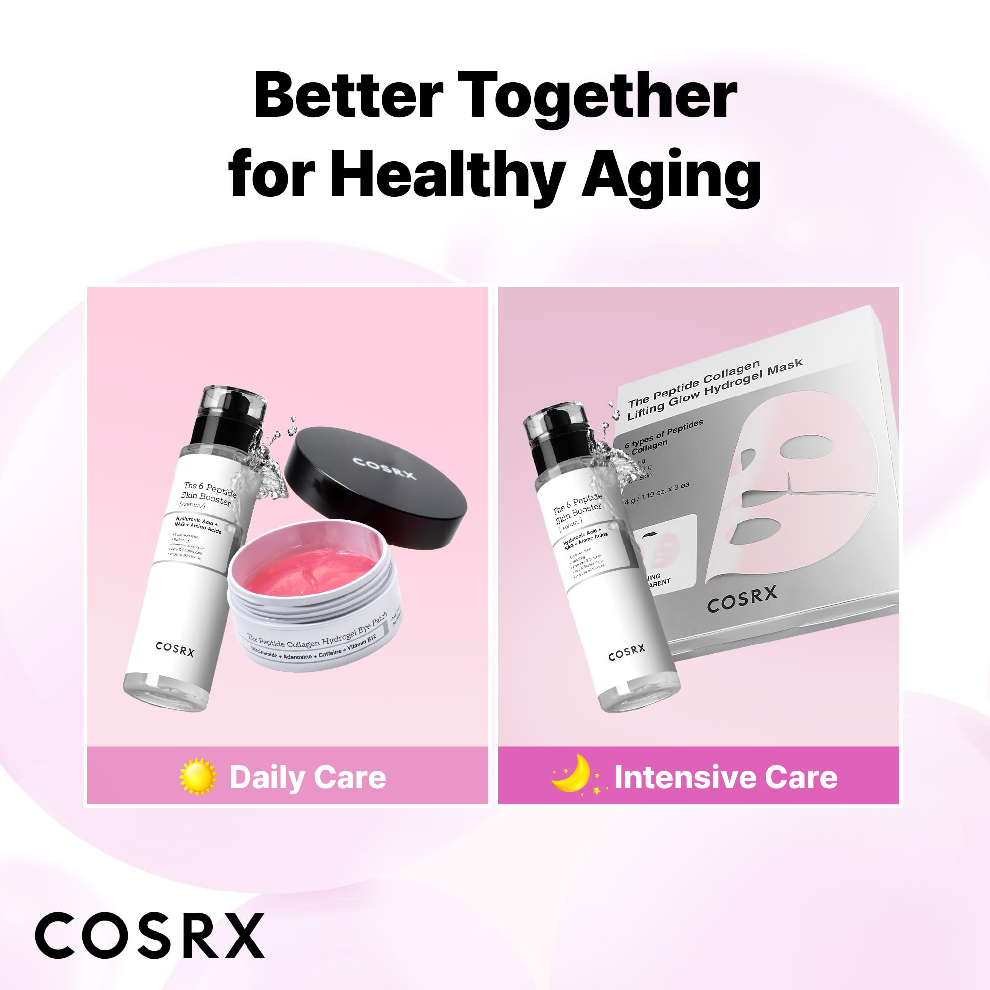 COSRX mascarilla aplicada durante la noche para hidratación prolongada