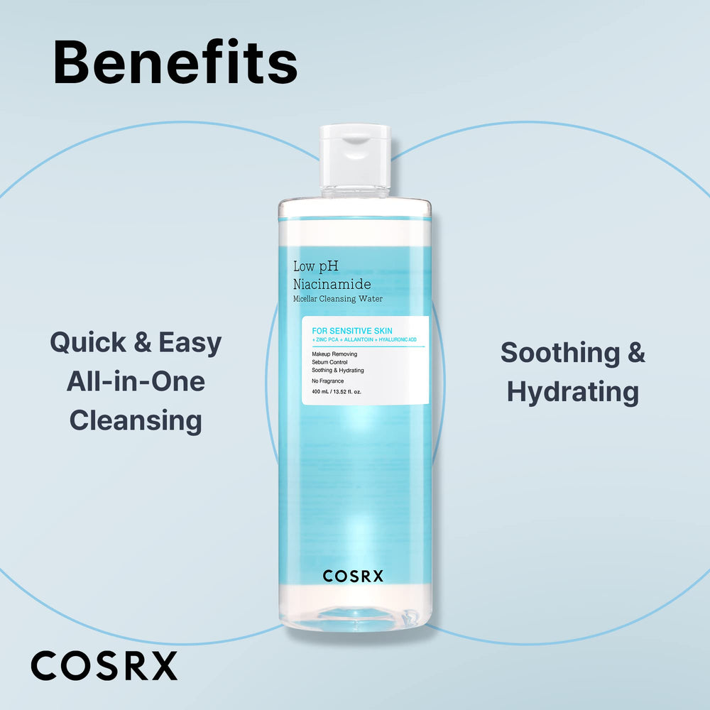 COSRX producto en mano para apreciar tamaño y facilidad de uso