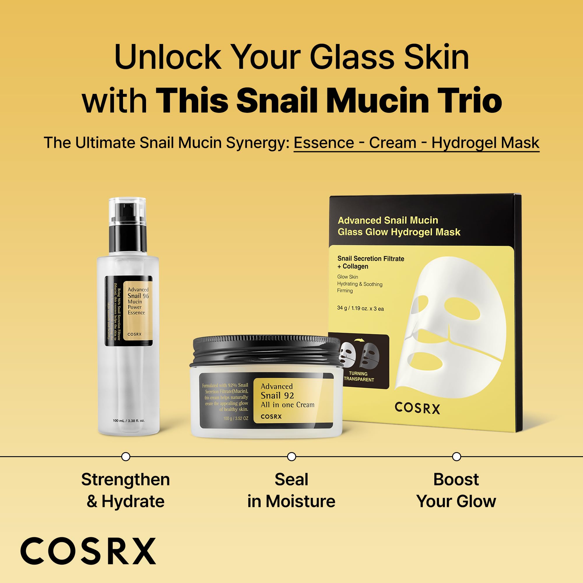 COSRX serum integrado en una rutina nocturna para reparar durante la noche