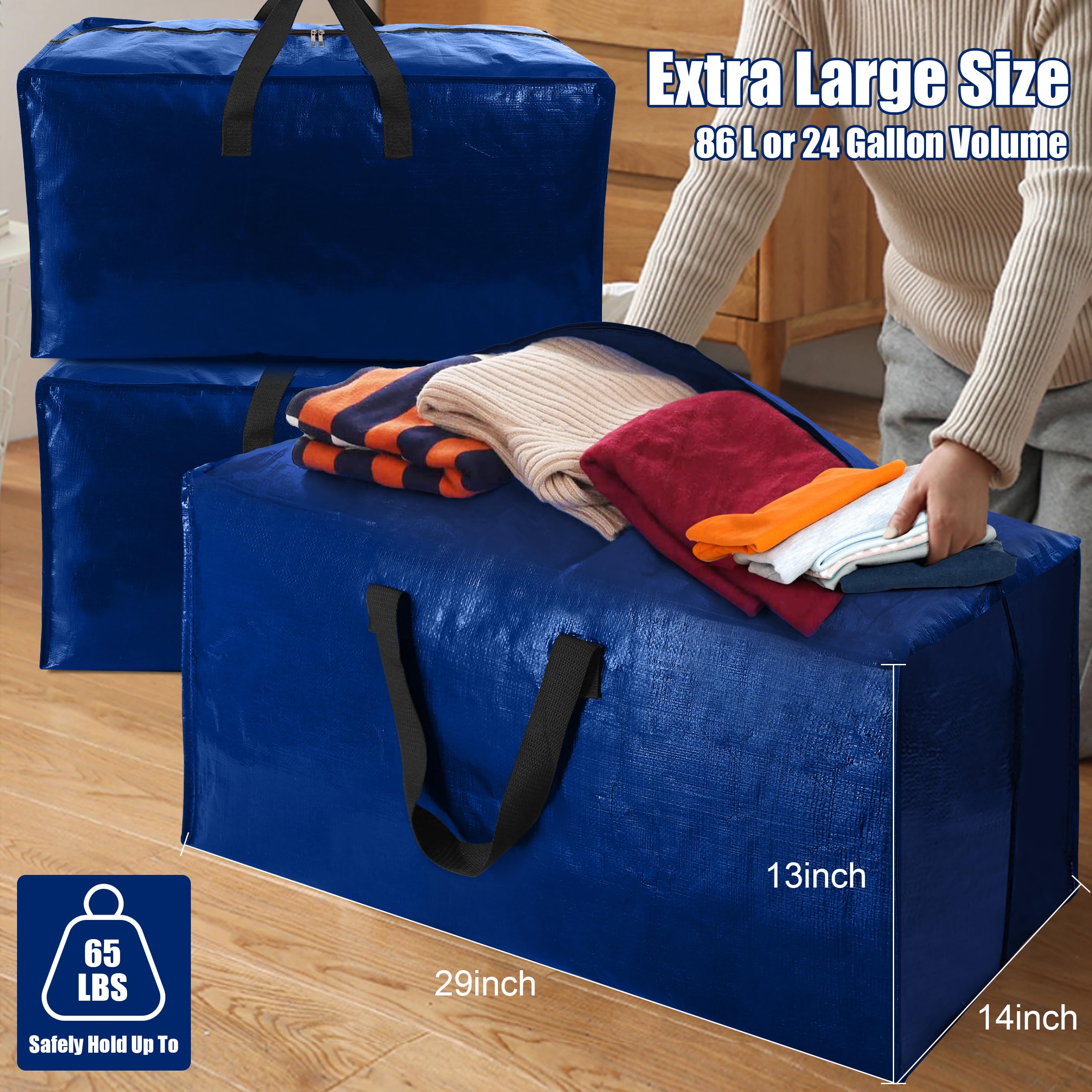 Cosy Family bolsa plegada plana lista para almacenamiento compacto