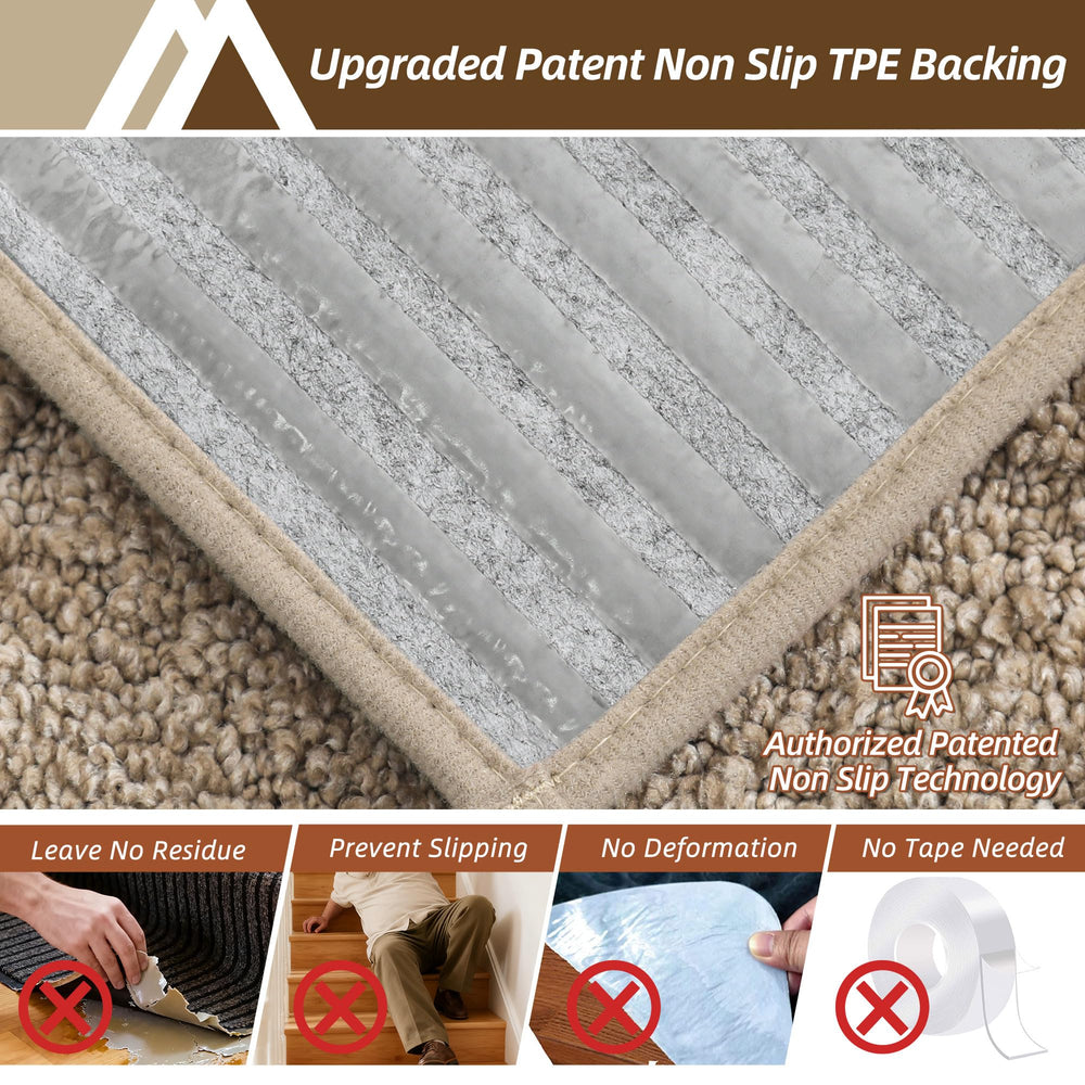 COSY HOMEER close-up polyester texture showing soft comfortable tread