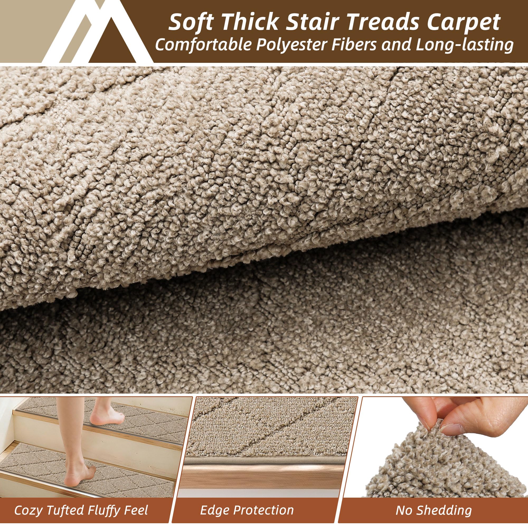 COSY HOMEER TPE backing detail demonstrating strong non-slip grip