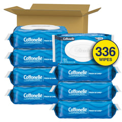 Cottonelle primer plano de la textura de la toallita para limpieza eficaz