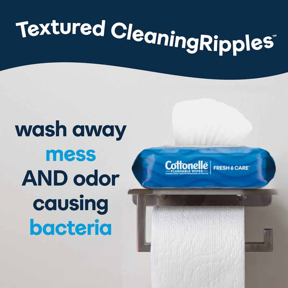 Cottonelle etiqueta de ingredientes mostrando fórmula sin alcohol ni parabenos