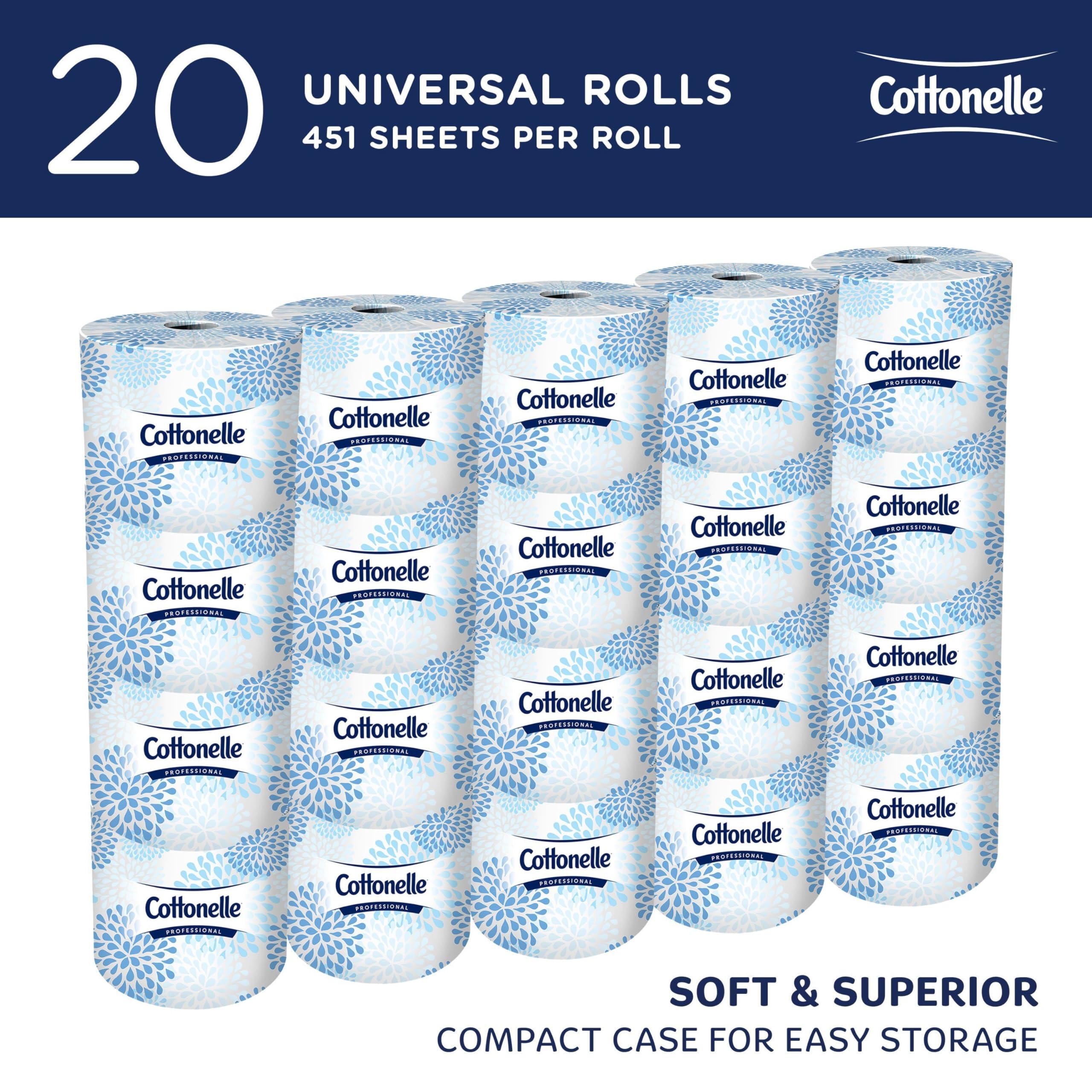 Cottonelle Professional rollo individual envuelto para higiene y manipulación segura