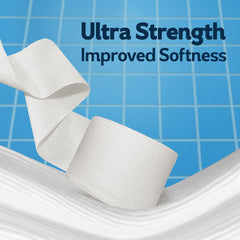 Cottonelle primer plano de textura CleaningRipples para mejor limpieza
