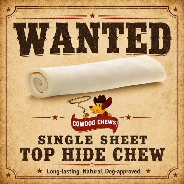 Cowdog Chews presentación ordenada de las 20 unidades listas