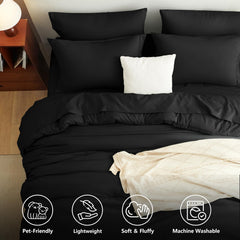 CozyLux primer plano del acolchado en puntos que mantiene el relleno estable