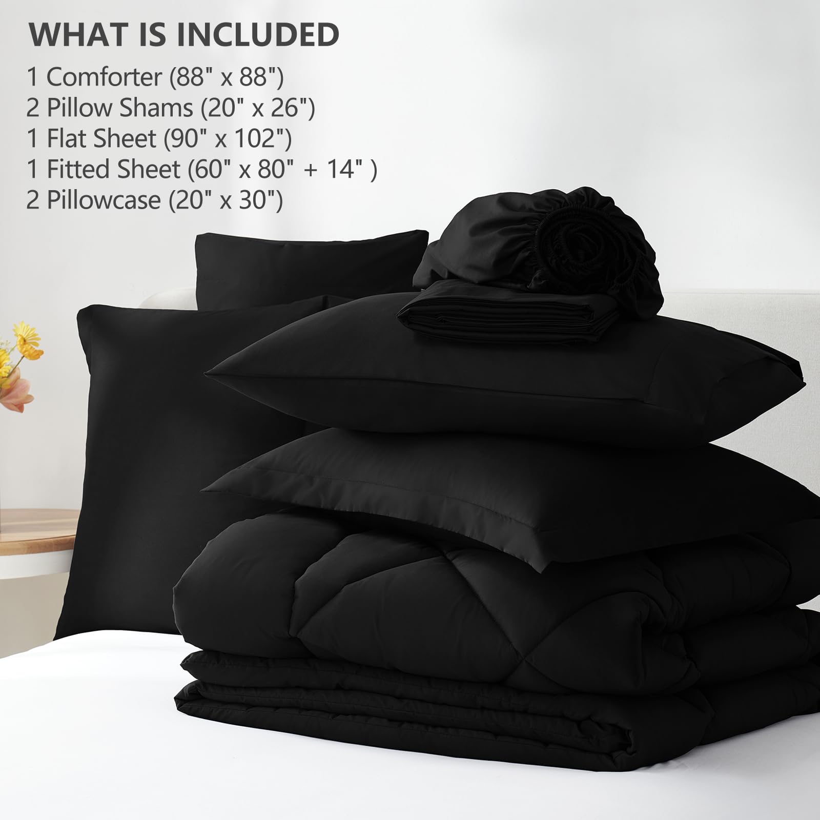 CozyLux paquete al vacío compacto para envío fácil