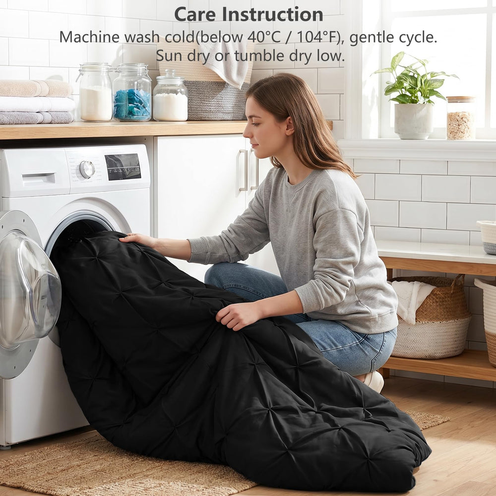 CozyLux etiqueta OEKO-TEX visible indicando seguridad para pieles sensibles