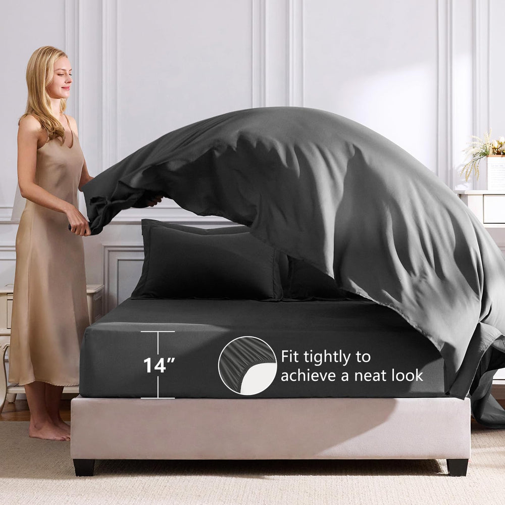 CozyLux fundas y almohadas imagen de conjunto coordinado
