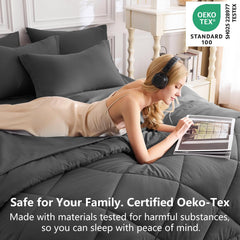 CozyLux pespunte en rombos que asegura relleno uniforme y duradero