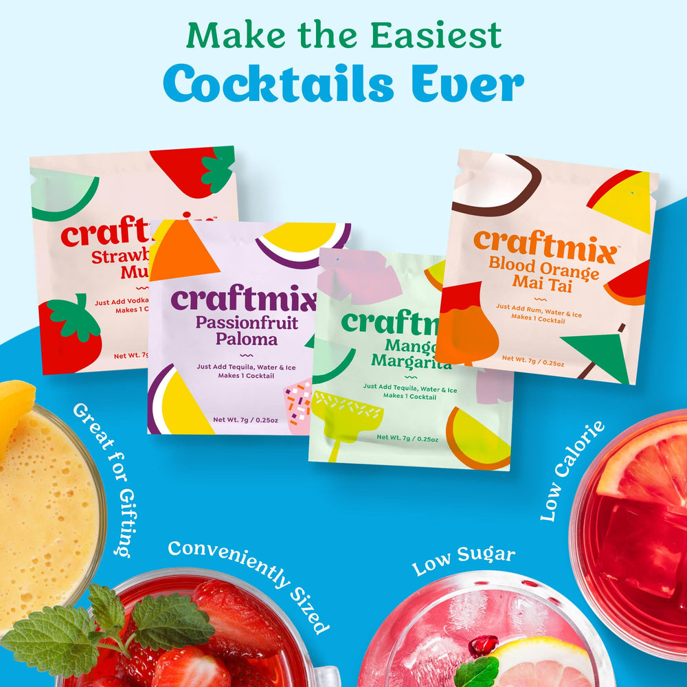 CRAFTMIX cuatro sabores colocados para elegir variedad en casa