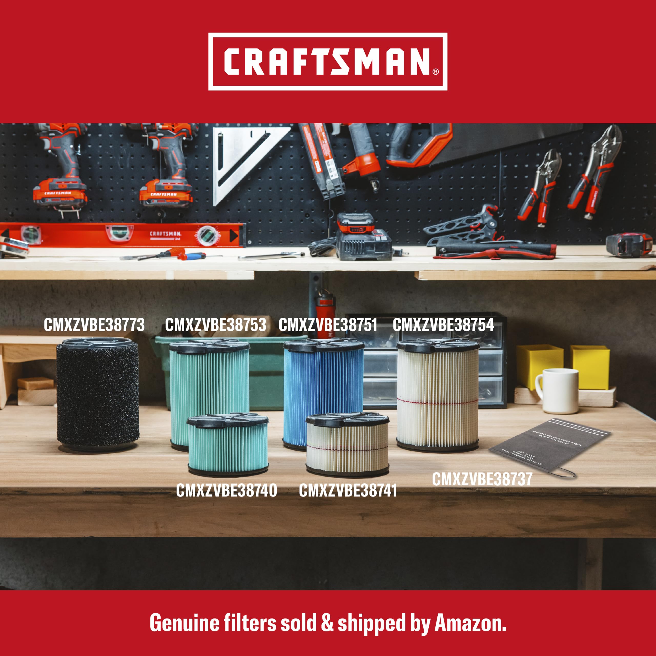 CRAFTSMAN almacenamiento a bordo mantiene manguera y accesorios ordenados