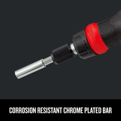 CRAFTSMAN barra cromada en primer plano resistente a la corrosión
