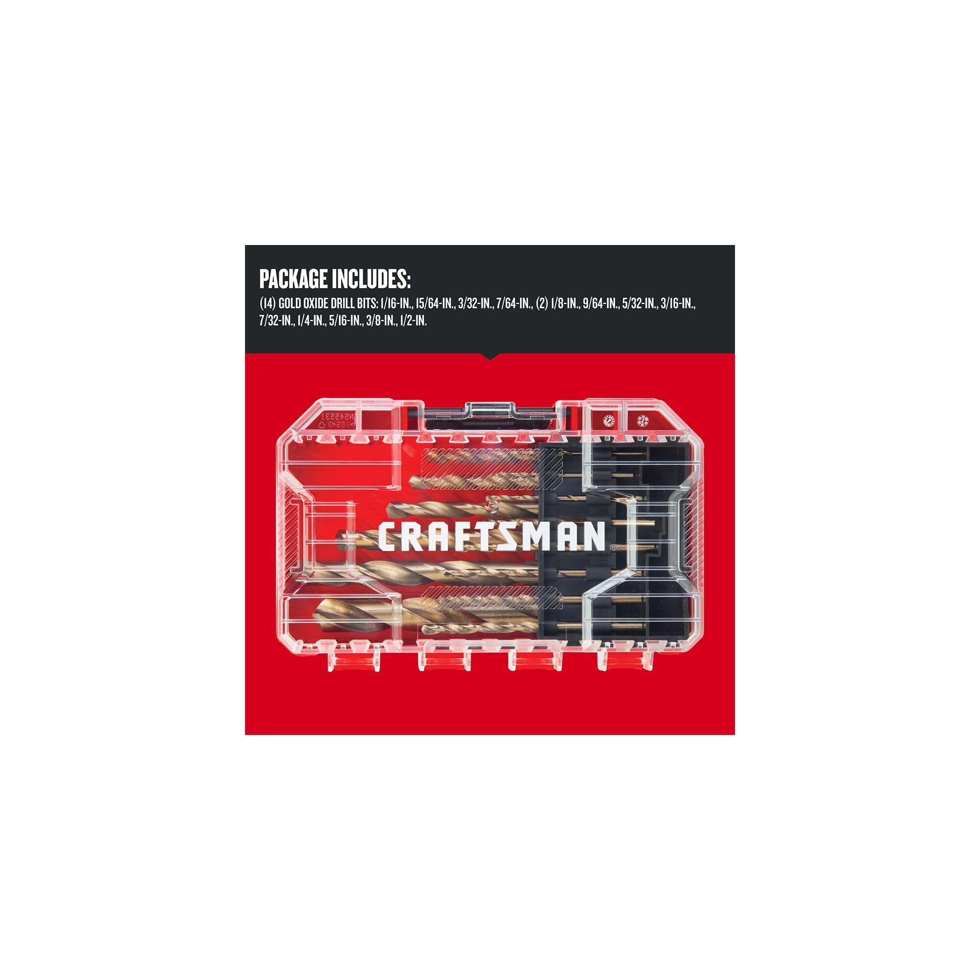 CRAFTSMAN broca perforando madera con orificio limpio