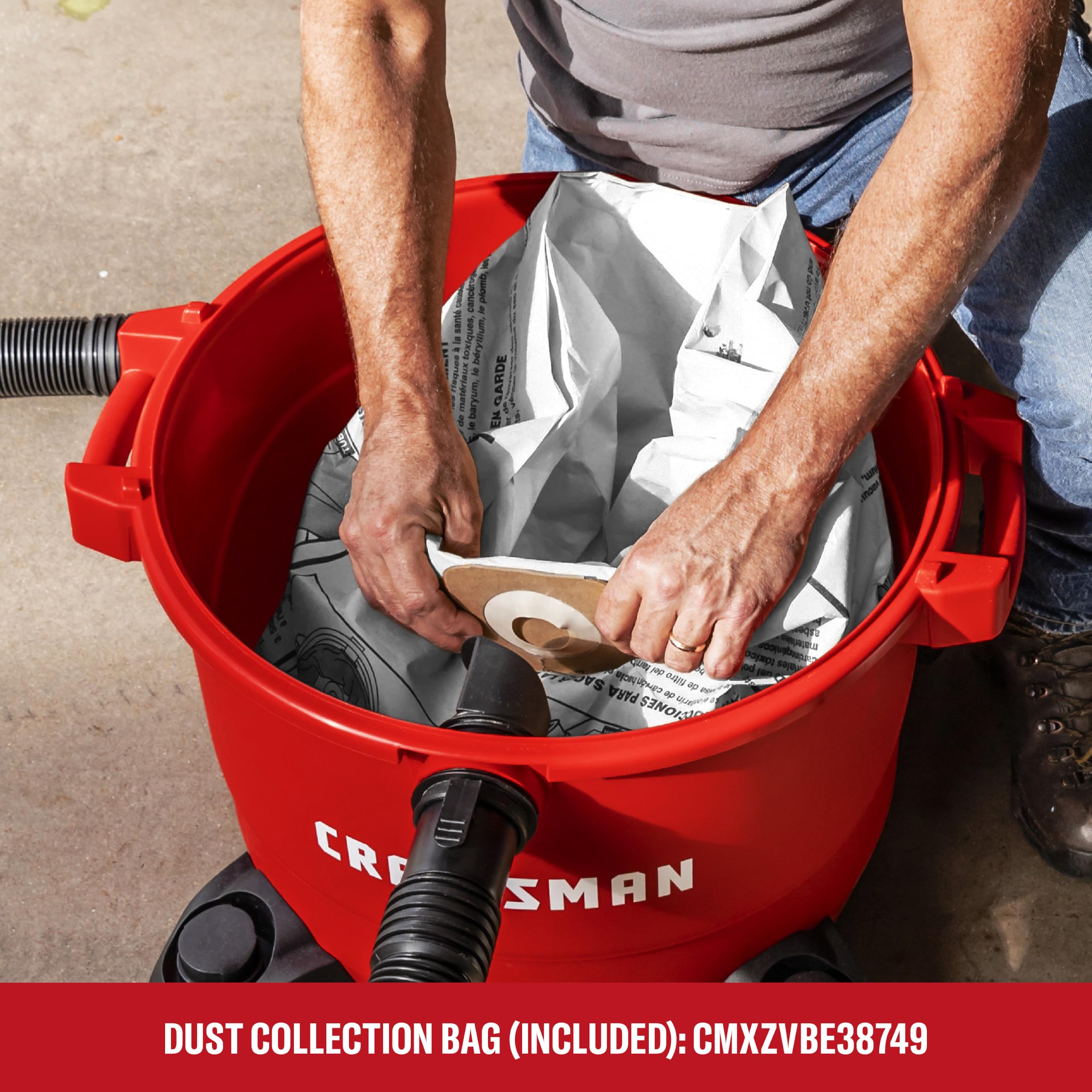CRAFTSMAN desagüe sobredimensionado para vaciado rápido de líquidos