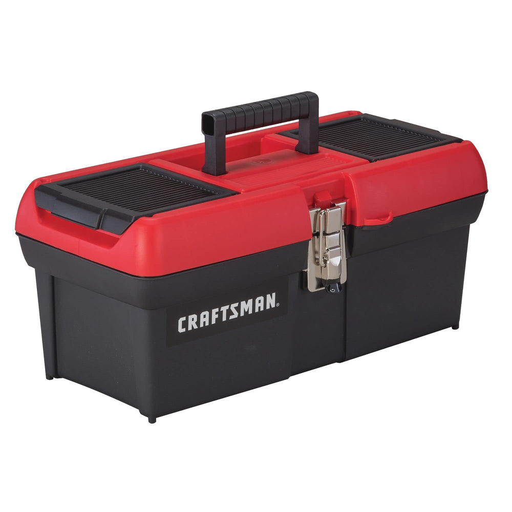 CRAFTSMAN bandeja interior extraíble mostrando tornillos y organización eficiente