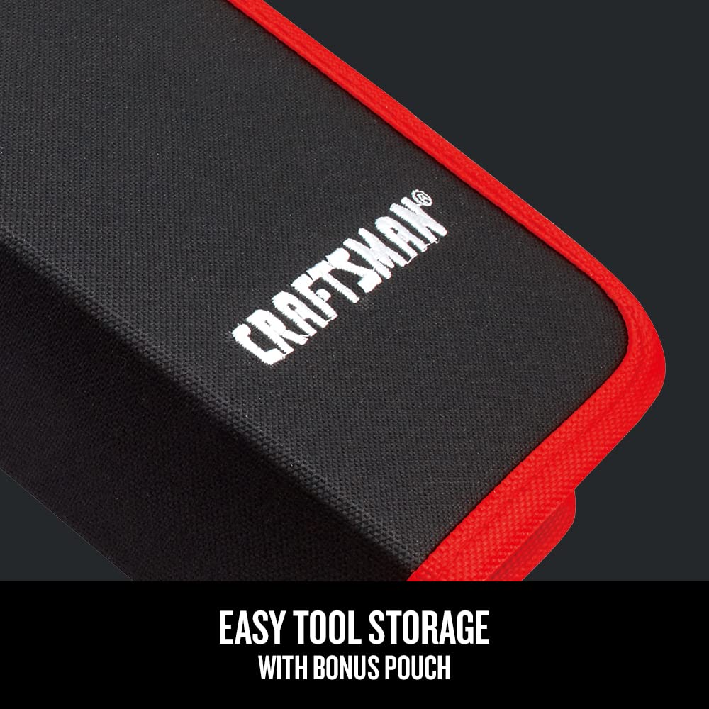 CRAFTSMAN estuche cerrado listo para transporte y almacenamiento seguro
