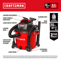 CRAFTSMAN manguera Dual-Flex detalle que evita dobleces y bloqueos