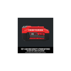 CRAFTSMAN indicador de 3 LED encendido para ver nivel de carga rápidamente