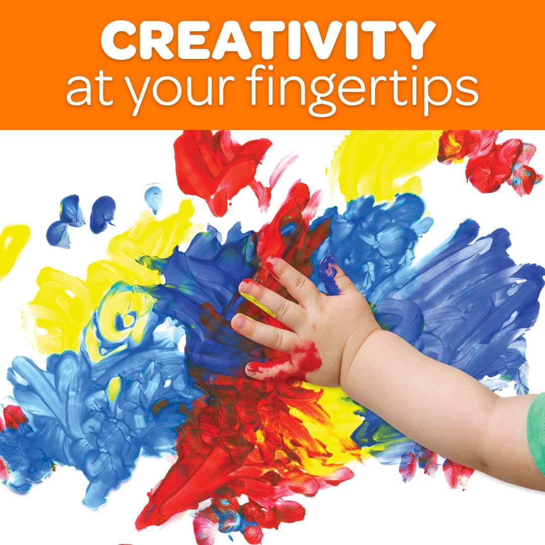 Crayola botella EZ Squeeze con tapa flip-top para menos derrames