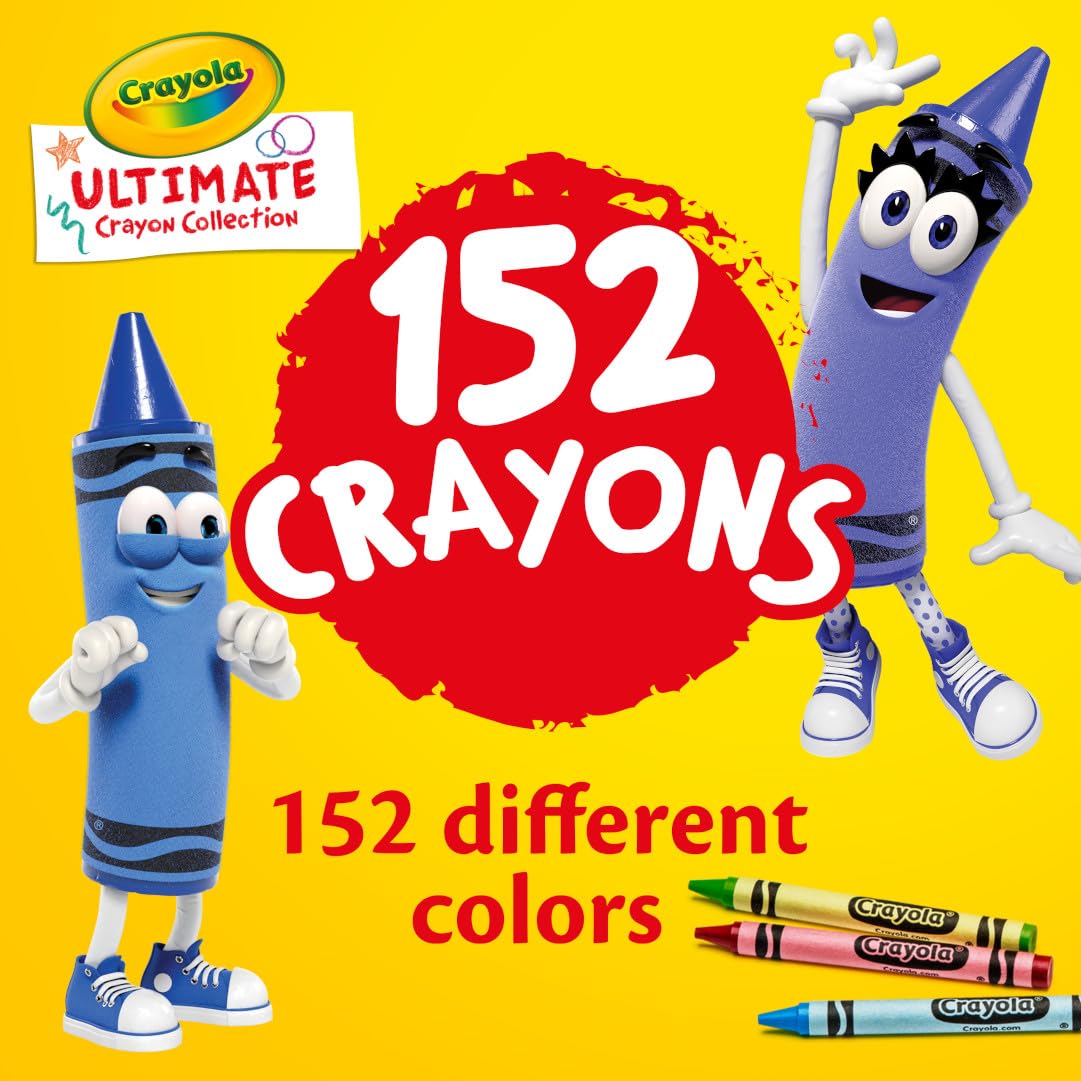 Crayola comparación de tamaño con manos refleja cantidad y escala