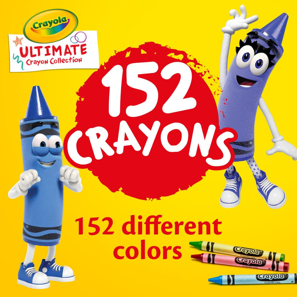 Crayola comparación de tamaño con manos refleja cantidad y escala