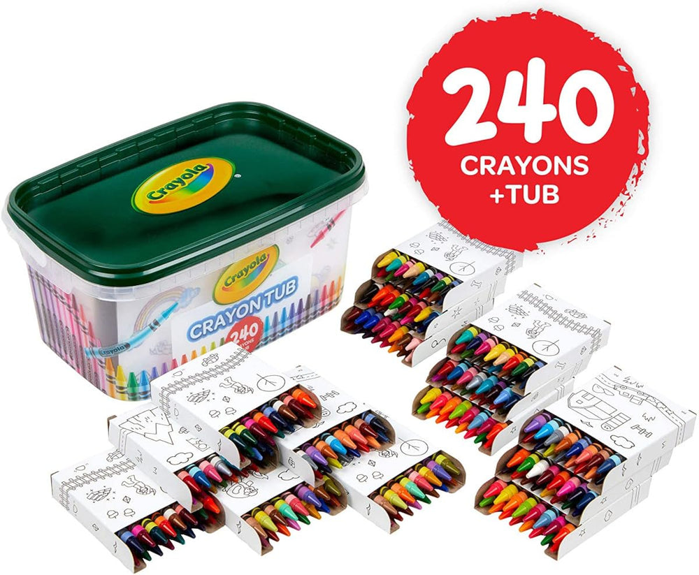 Crayola primer plano punta y textura del crayón para color uniforme y resistencia