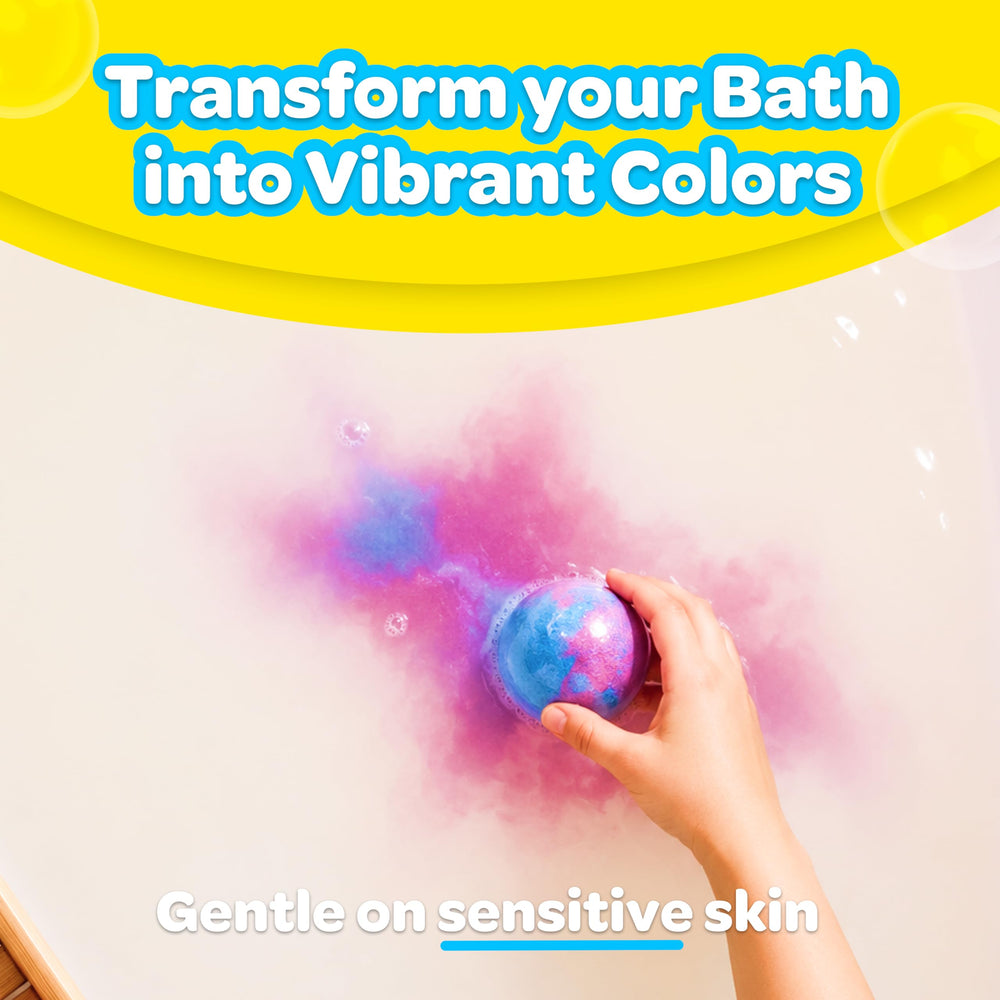 Crayola bombita envuelta individualmente lista para repartir como regalo