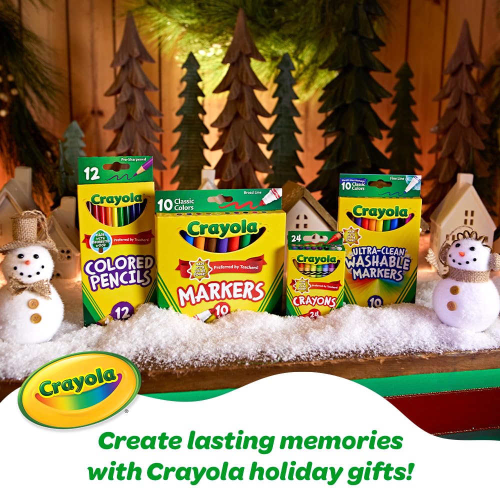 Crayola etiqueta de materiales duraderos y construcción sólida
