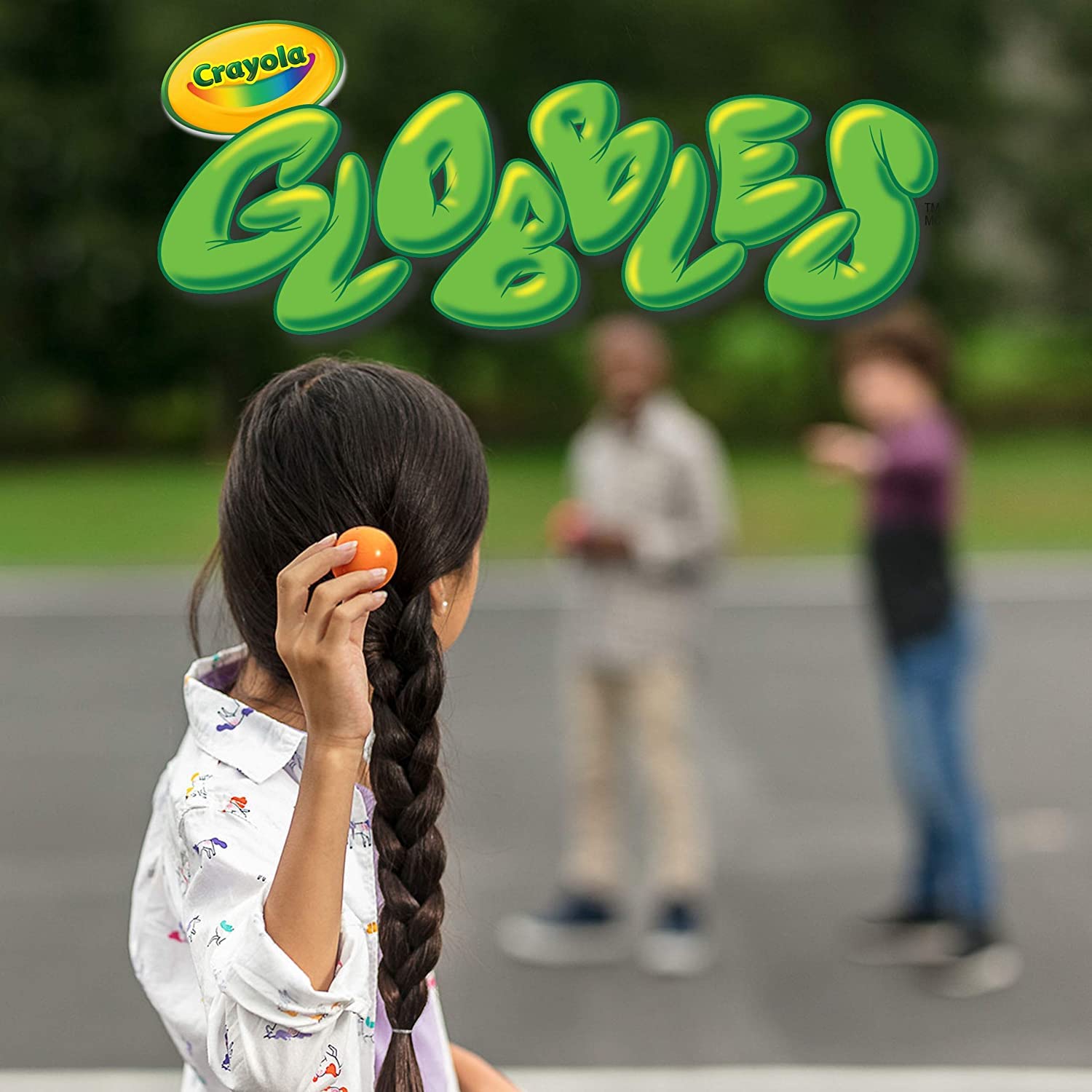 Crayola Globbles como detalle de fiesta en mesa, ideal para bolsitas