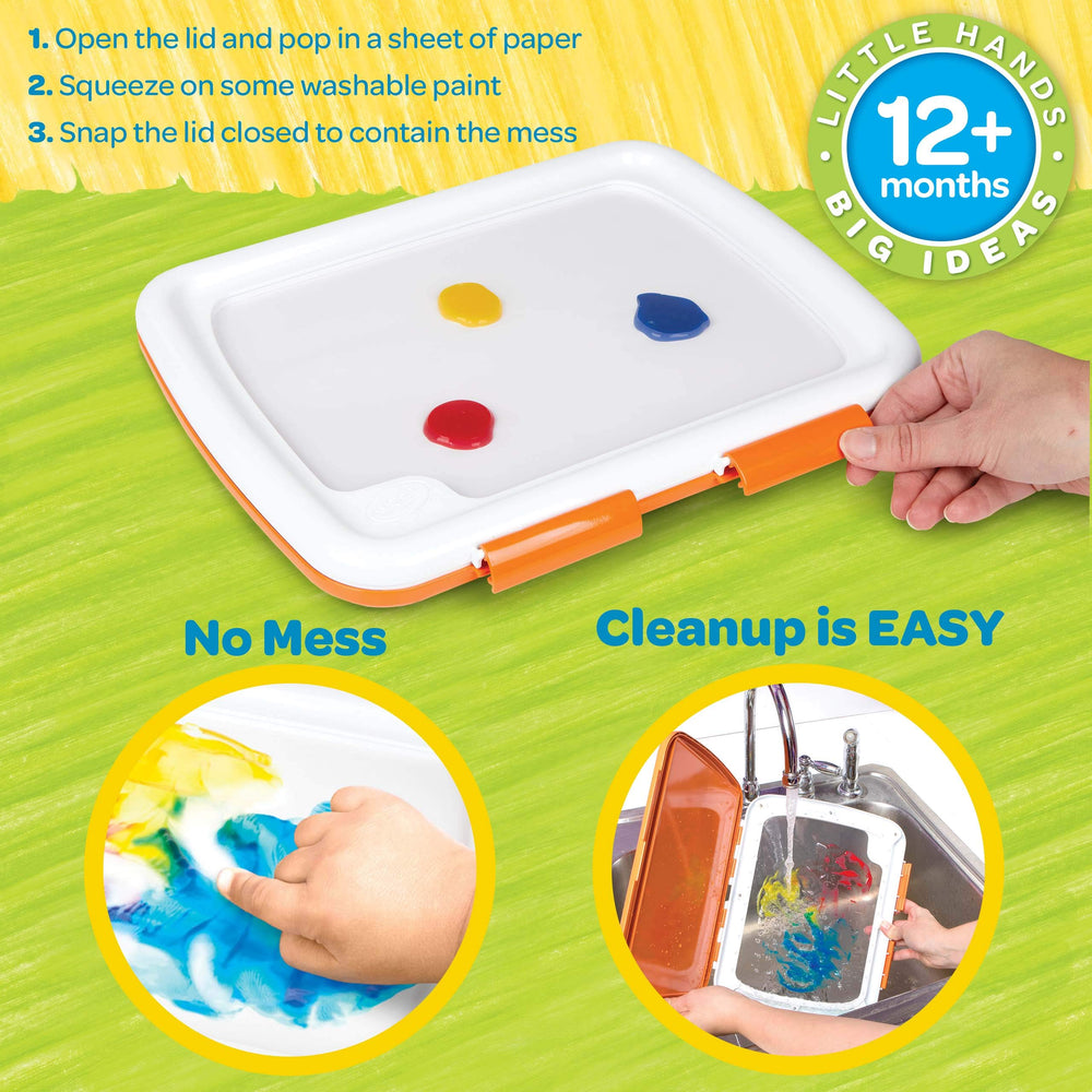 Crayola hojas recubiertas con textura resistente, pintura contenida