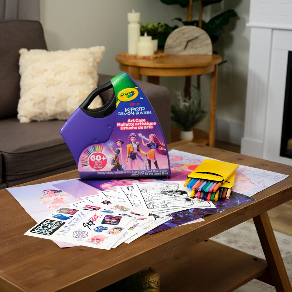 Crayola páginas para colorear y pegatinas extendidas para proyectos