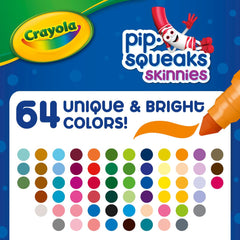 Crayola Pip-Squeaks detalle de punta fina para trazo preciso y control de niños