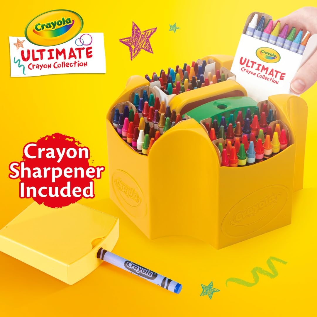Crayola textura de crayones con brillantina añade destellos creativos