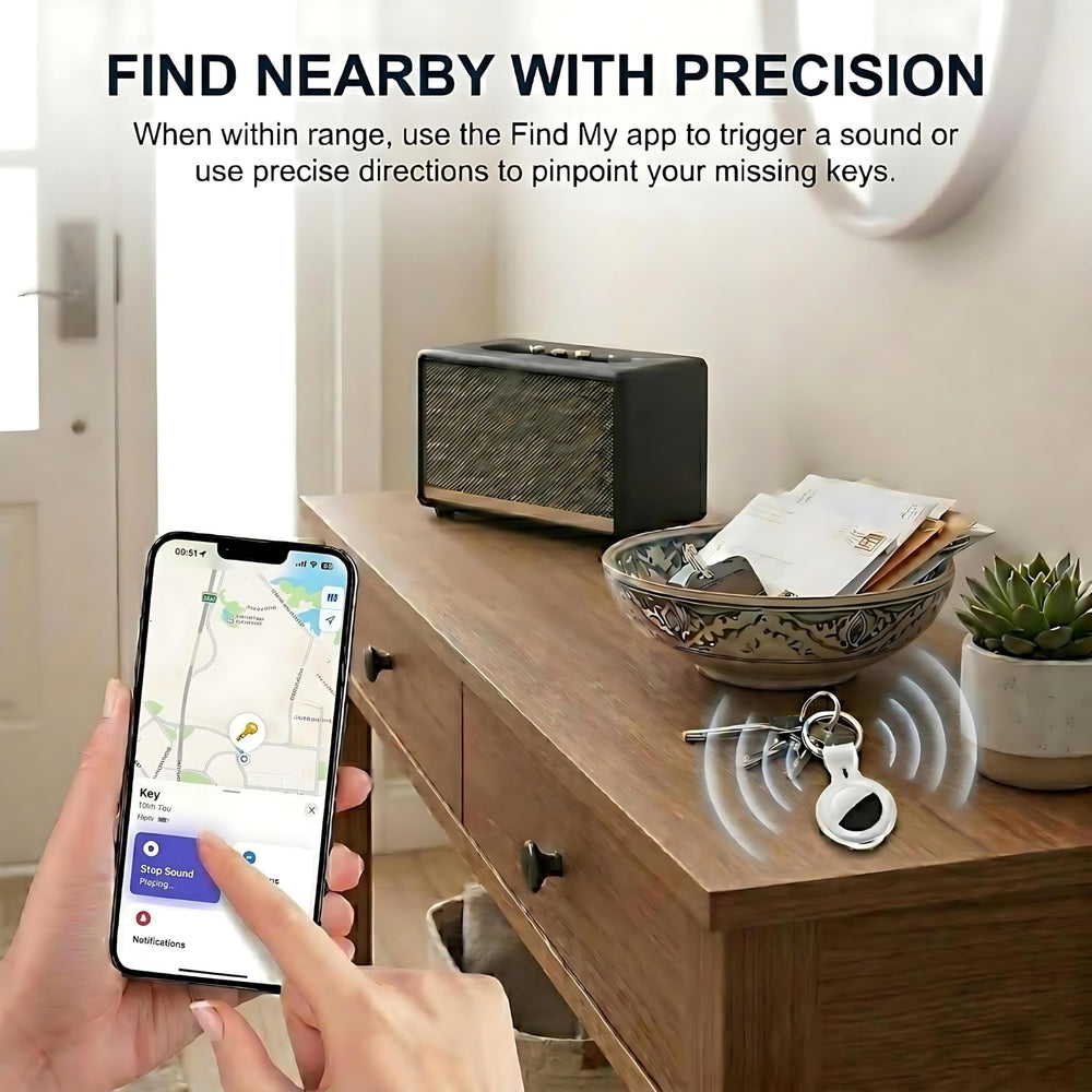 CREASO pantalla Find My en modo perdido para facilitar devoluciones