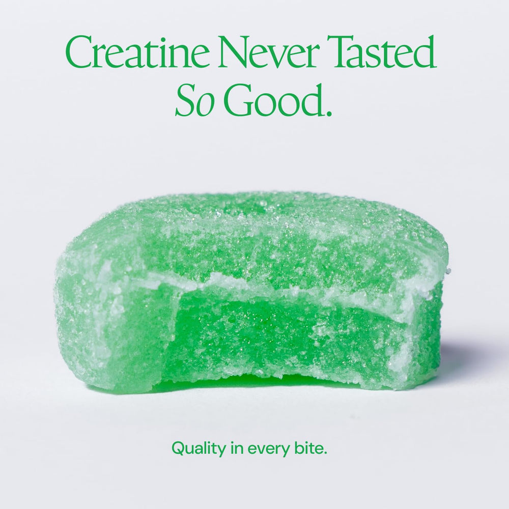 Create gominolas en mano para comparar escala y porción práctica