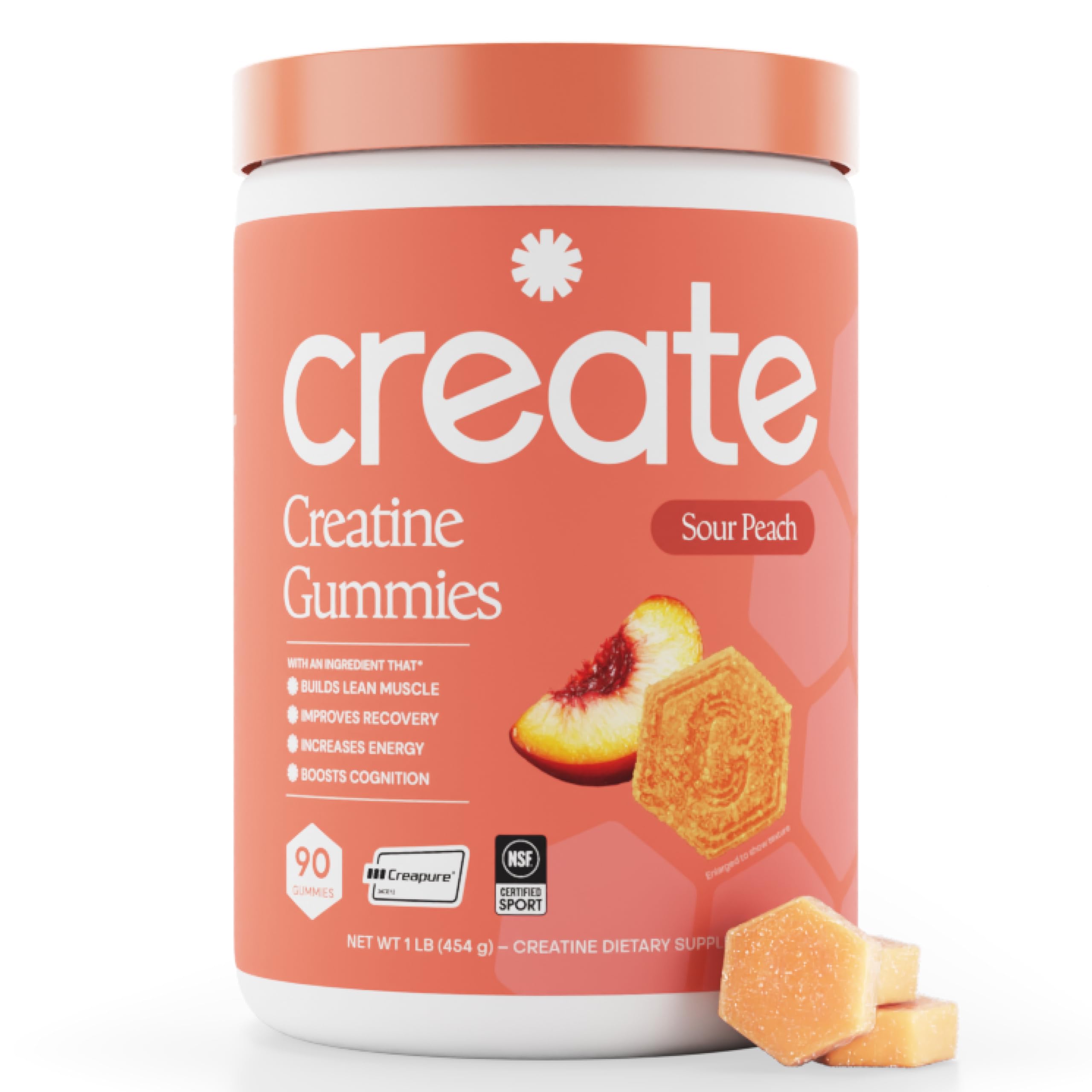 Create envase frontal Sour Peach beneficios portabilidad
