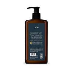 Cremo junto a objetos cotidianos para mostrar tamaño 32 oz y duración