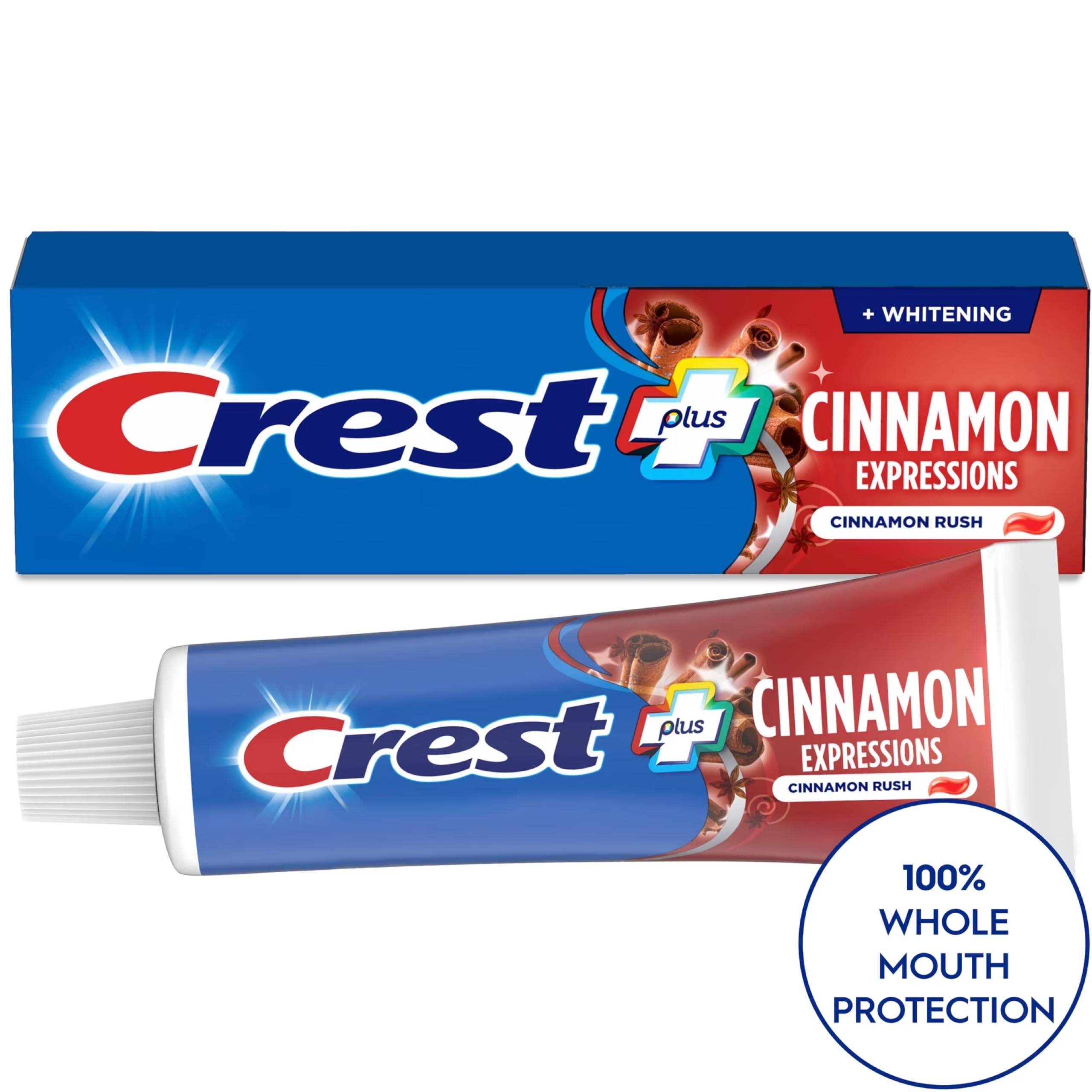 Crest comparativa de tamaño 5.4oz para ver cantidad y ahorro en pack