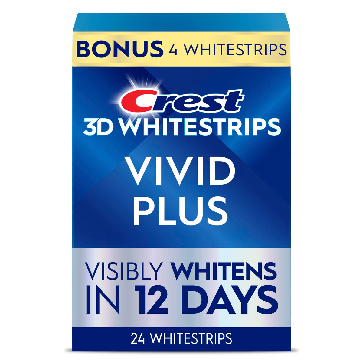 Crest empaque frontal mostrando el kit y beneficios visibles