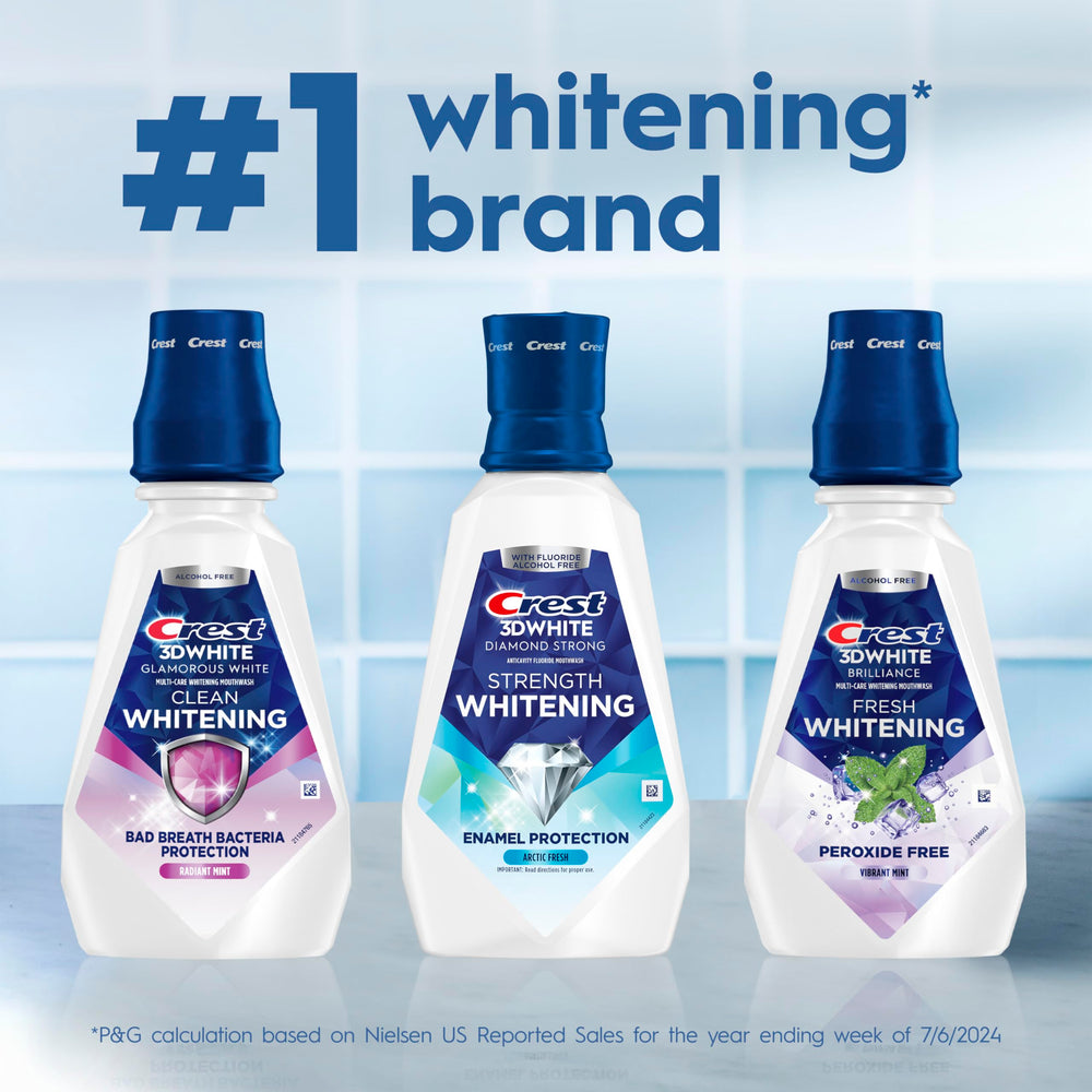 Crest ambiente lifestyle sonrisa fresca tras enjuague, aliento duradero