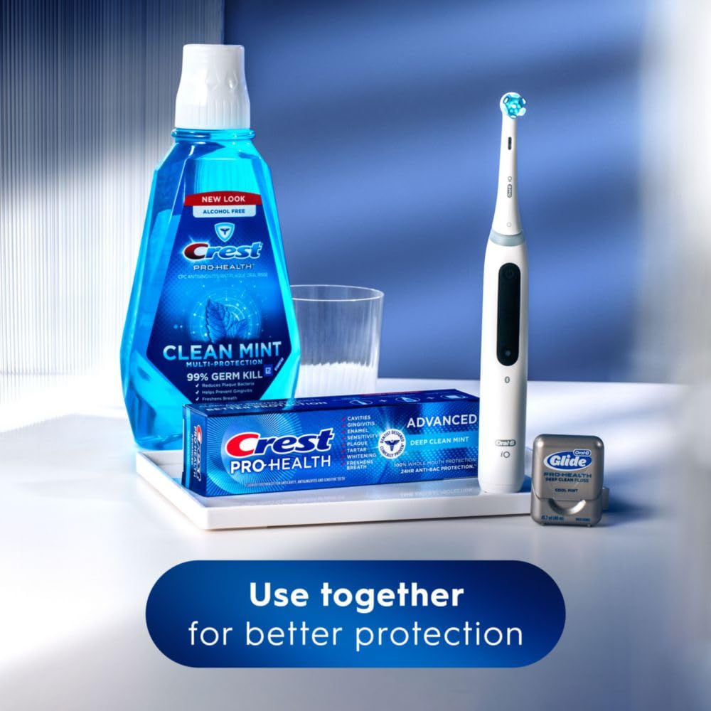 Crest etiqueta con ingredientes que destaca flúor de stannous