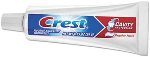 Crest toothpaste texture close-up illustrating smooth paste for even tooth coverage and gentle cleaning