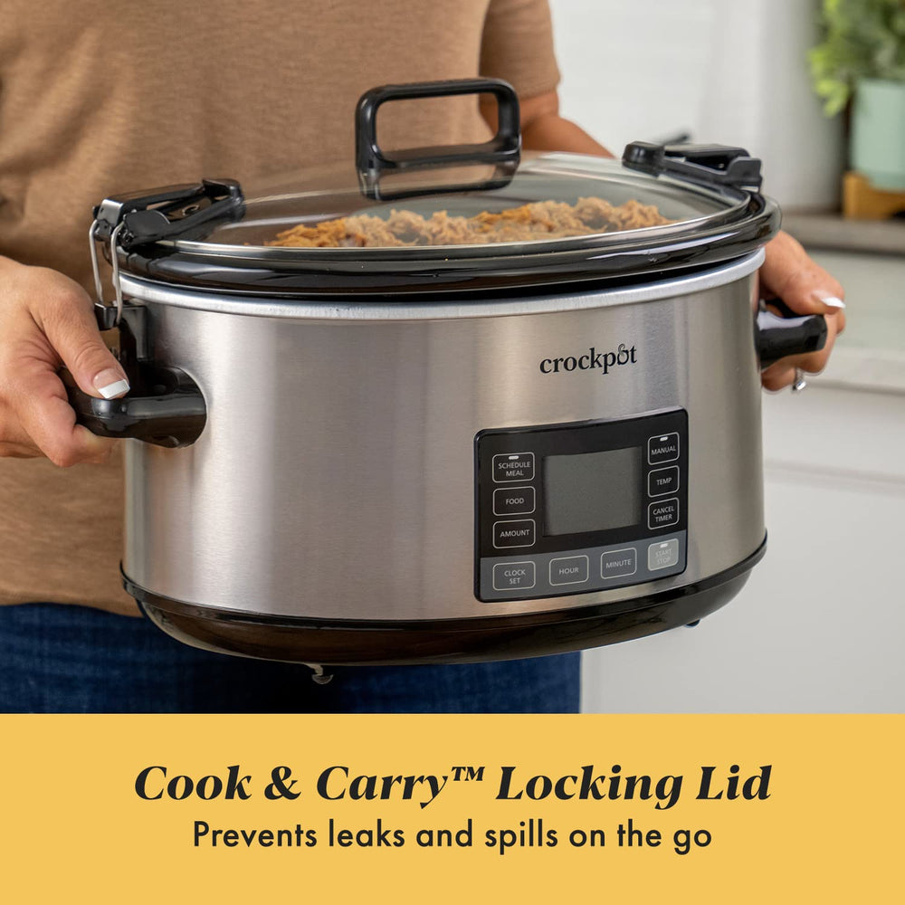 Crock-Pot control digital y temporizador para programación precisa