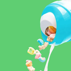CRUNCHCUP detalle del encaje entre cámaras para mantener cereal crujiente